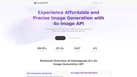4oImageAPI.io:  Affordable and Reliable 4o Image API(The latest released) screenshot