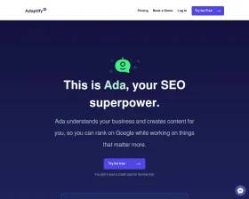 Adaptify SEO Agent screenshot