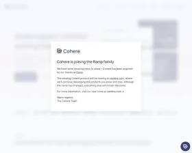 AI Answers by Cohere screenshot
