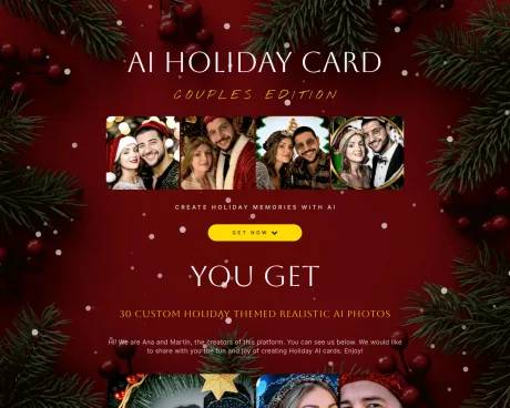 AI Holiday Cards screenshot