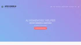 AI Homework Helper - Apex Vision AI screenshot