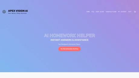 AI Homework Helper - Apex Vision AI screenshot