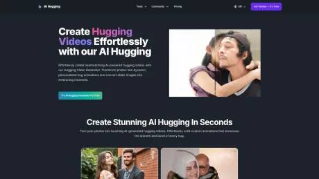 AI Hugging screenshot