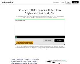 AI Humanizer screenshot