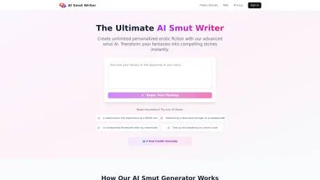 AI Smut Writer screenshot