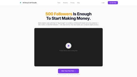 AI StoryCraft Studio screenshot