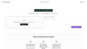 AI Text Summarizer screenshot