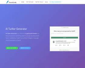 AI Twitter Generator - ChatGPT Engine screenshot
