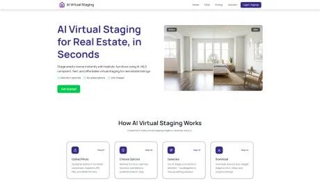 AI Virtual Staging screenshot