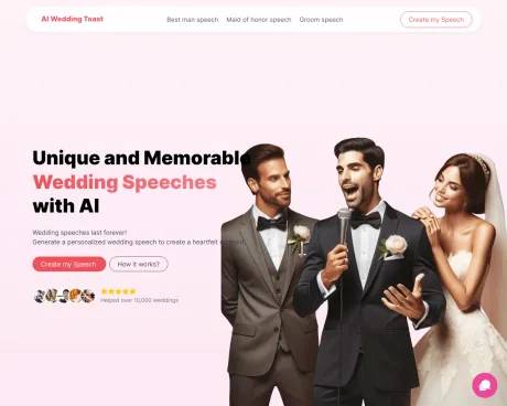 AI Wedding Toast screenshot