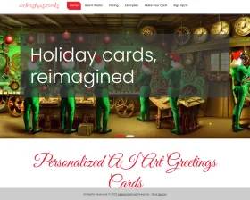 AIchristmascards screenshot