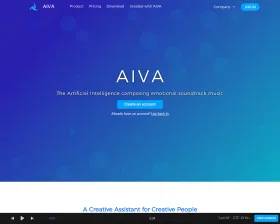 Aiva screenshot