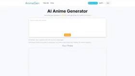 AnimeGen - Anime Image Generator screenshot