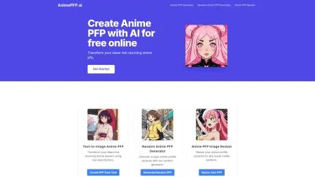 AnimePFP.ai screenshot