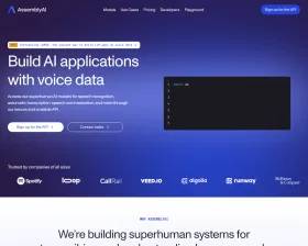 Assemblyai screenshot