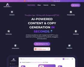 AssignmentGPT AI screenshot