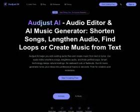 audjust.ai screenshot