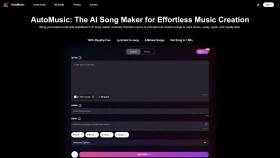 Automusic screenshot