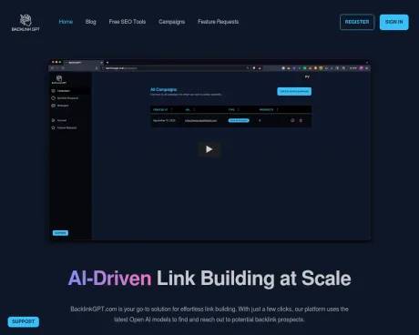 Backlink GPT screenshot