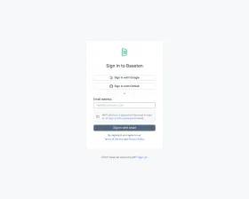 Baseten screenshot