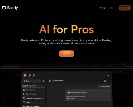 Bearly Ai screenshot