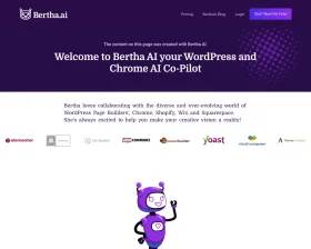 Bertha AI screenshot