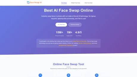 best ai face swap screenshot