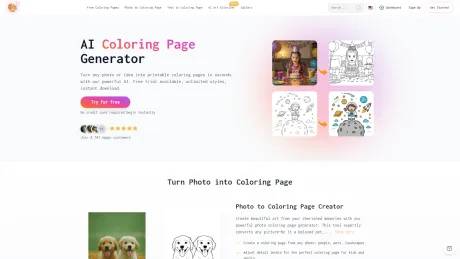 Best Coloring Pages AI screenshot