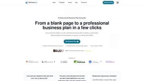 BizPlanner AI screenshot