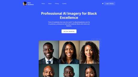 Black Headshots screenshot