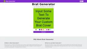 Brat Generator screenshot