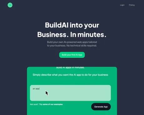 BuildAI screenshot