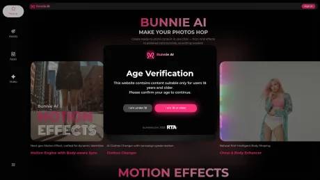 Bunnie AI screenshot