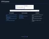 CFRexplorer screenshot