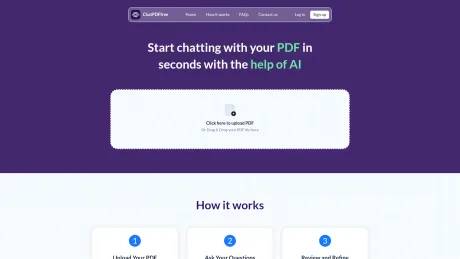 Chat PDF Free screenshot