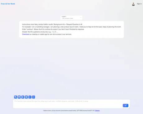 Chatchat for jobs done screenshot