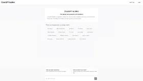 ChatGPT 4o Mini screenshot