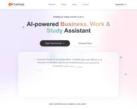 ChatHelp AI screenshot