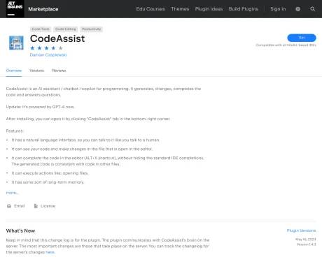 CodeAssist screenshot