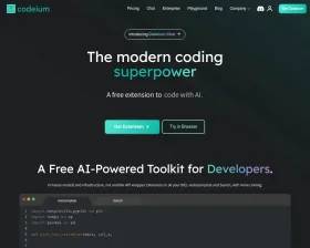 Codeium screenshot