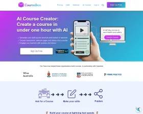Coursebox screenshot