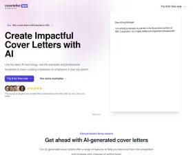 coverletter app screenshot