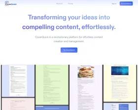 Coverquick screenshot