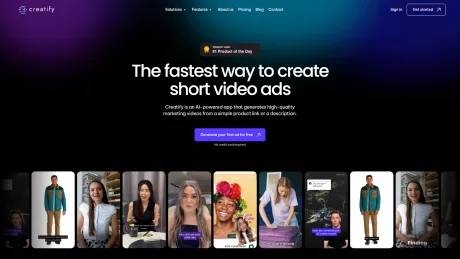 Creatify AI screenshot