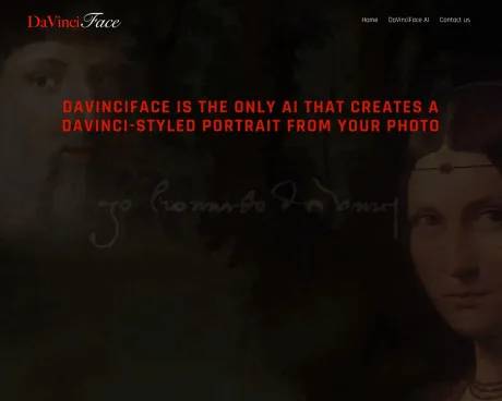 DaVinciFace screenshot