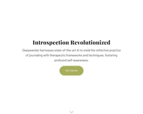 Deepwander screenshot