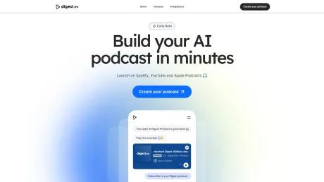 Digest.fm screenshot