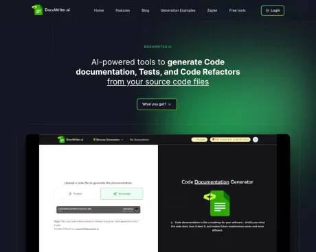 DocuWriter AI screenshot