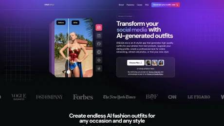 DRESSX.ME screenshot