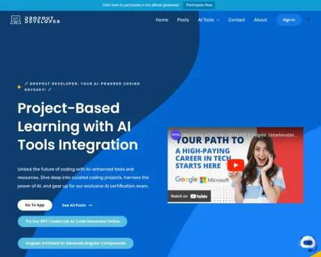 Dropout Developer screenshot